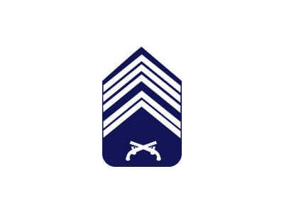 Insígnia de 1º Sargento PM