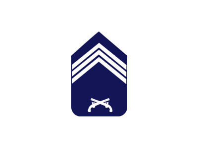Insígnia de 3º Sargento PM